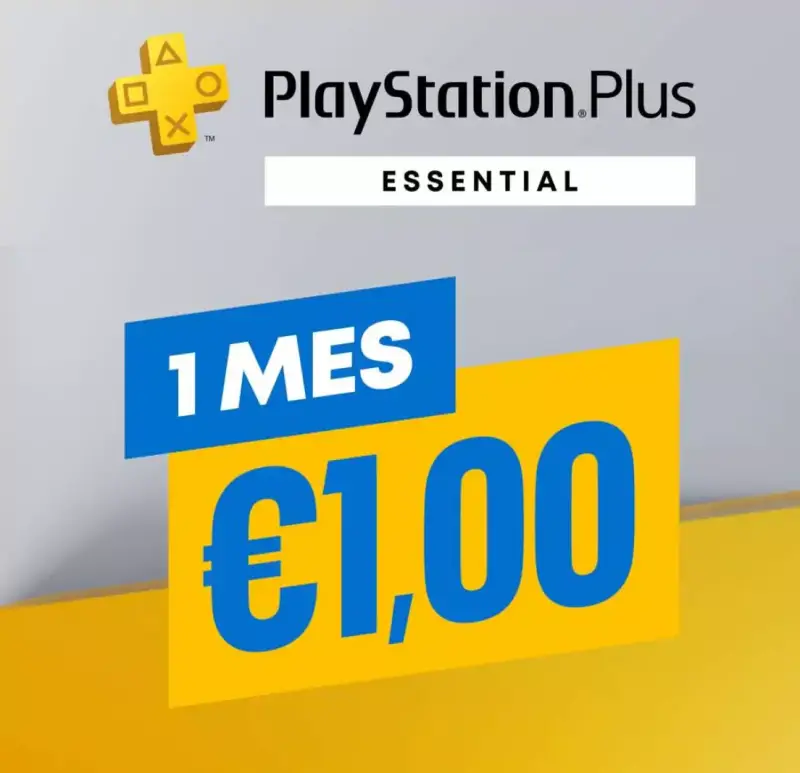 1 Mes PlayStation Plus Essential (Plus Extra 3€ / Premium 5€) 1 Mes PlayStation Plus Essential (Plus Extra 3€ / Premium 5€)