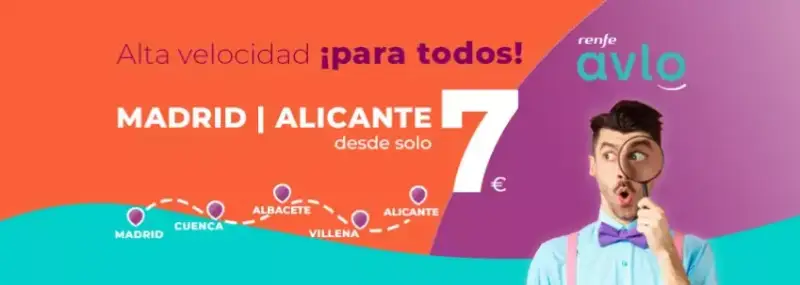 Nuevo Avlo Madrid-Alicante Renfe Nuevo Avlo Madrid-Alicante Renfe