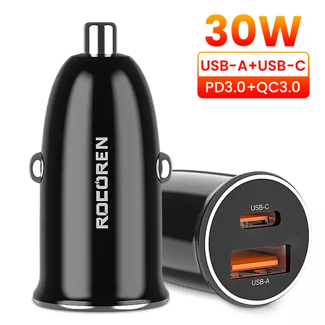 Cargador USB Dual para coche Cargador USB Dual para coche