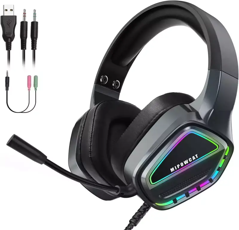 Auriculares con cable RGB MIPOWCAT R18 Auriculares con cable RGB MIPOWCAT R18