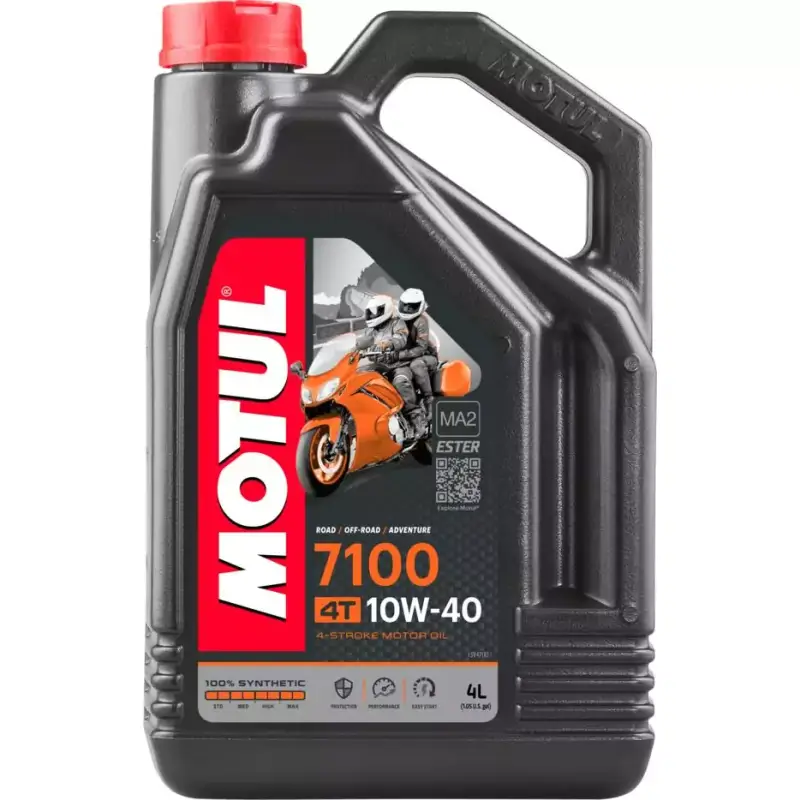 4L Lubricante moto Motul 7100 10W40 4T 100% sintético 4L Lubricante moto Motul 7100 10W40 4T 100% sintético