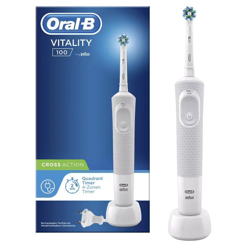 Cepillo de Dientes Eléctrico Oral-B Vitality 100 Cepillo de Dientes Eléctrico Oral-B Vitality 100