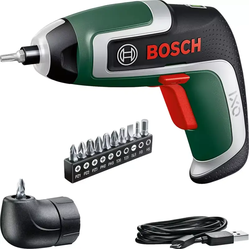 Atornillador Bosch IXO (7.ª generación) + 10 Puntas + Accesorios Atornillador Bosch IXO (7.ª generación) + 10 Puntas + Accesorios