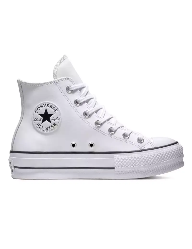 Zapatillas Converse All Star Lift Leather High Top blanca Zapatillas Converse All Star Lift Leather High Top blanca