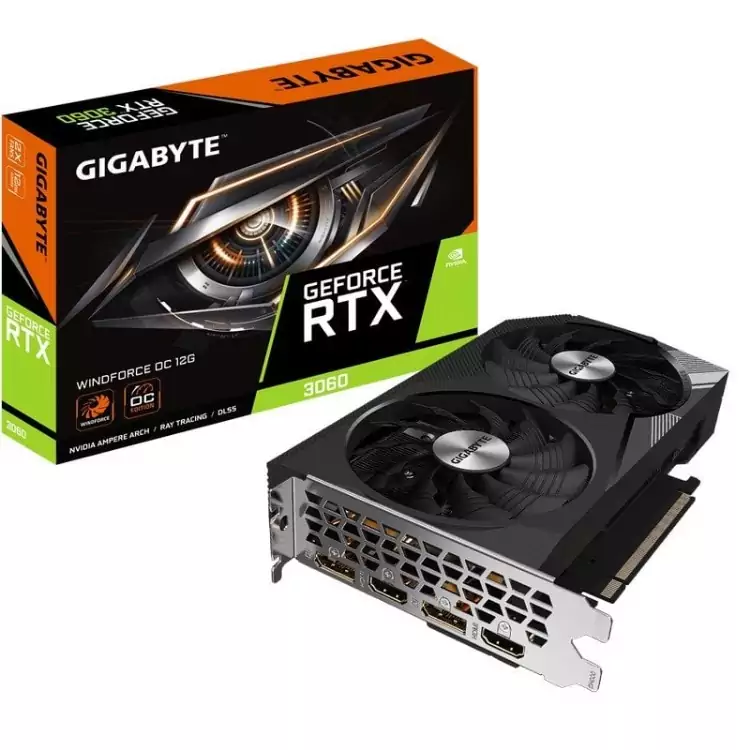Gigabyte GeForce RTX 3060 WINDFORCE OC 12GB GDDR6 Gigabyte GeForce RTX 3060 WINDFORCE OC 12GB GDDR6