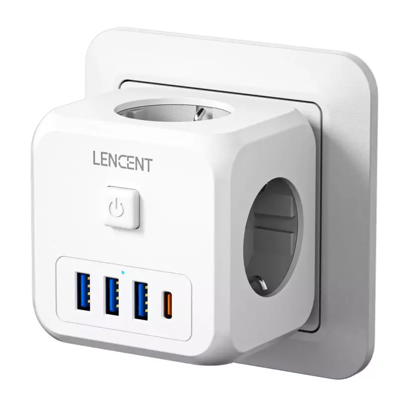 Enchufe 7en1 Multiusos Lencent Enchufe 7en1 Multiusos Lencent