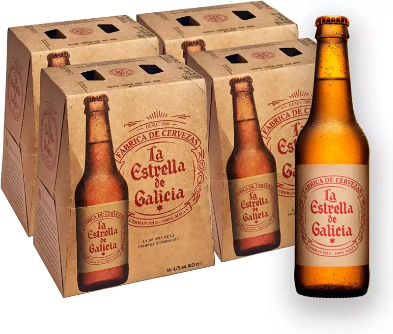 24x330ml Cerveza La Estrella de Galicia 24x330ml Cerveza La Estrella de Galicia