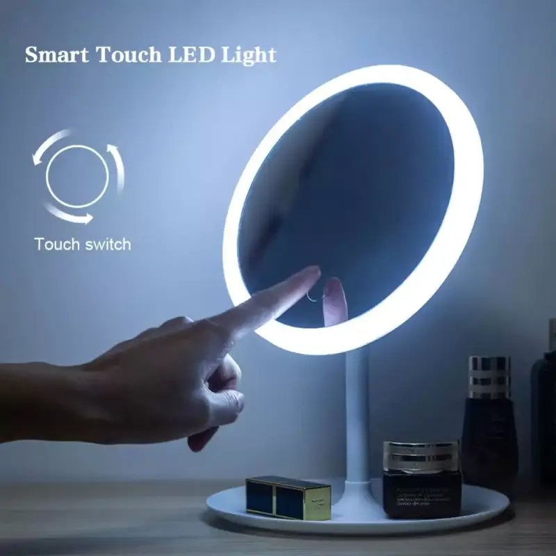Espejo de maquillaje con luz LED Espejo de maquillaje con luz LED