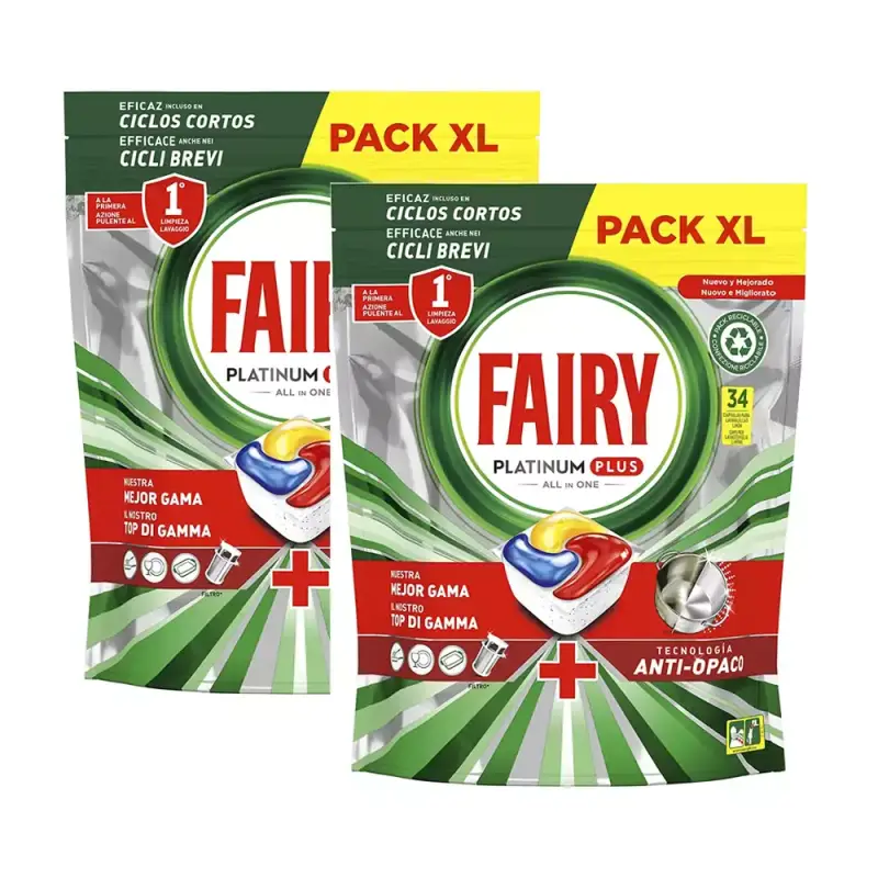 68 cápsulas Fairy Platinum Plus 68 cápsulas Fairy Platinum Plus