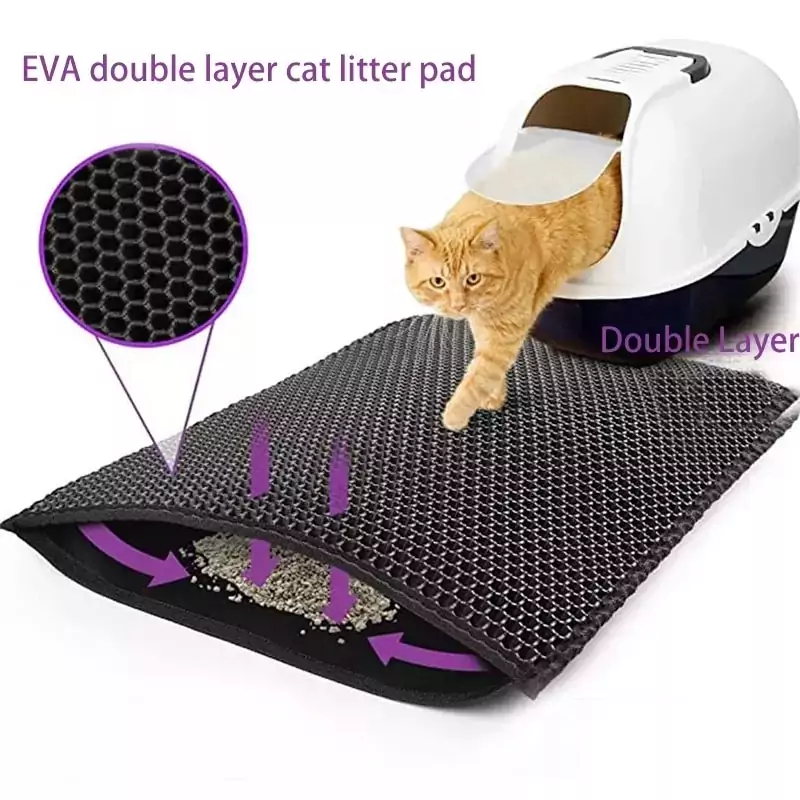 Estera de arena para gatos antideslizante Estera de arena para gatos antideslizante