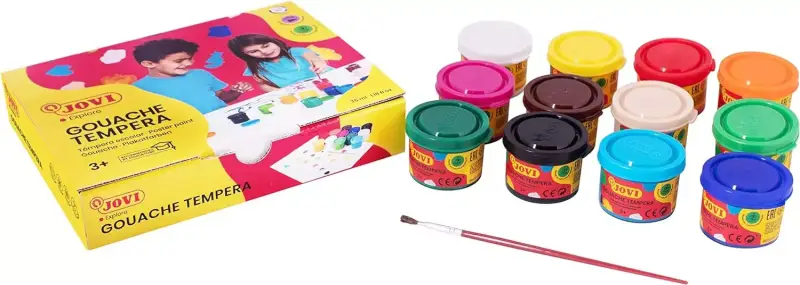Tempera jovi 35 ml 12 colores surtidos Tempera jovi 35 ml 12 colores surtidos