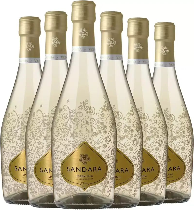 6x 750ml Sandara Blanco Espumoso 6x 750ml Sandara Blanco Espumoso