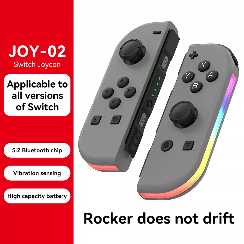 Mando inalámbrico Nintendo Switch con luces RGB Mando inalámbrico Nintendo Switch con luces RGB