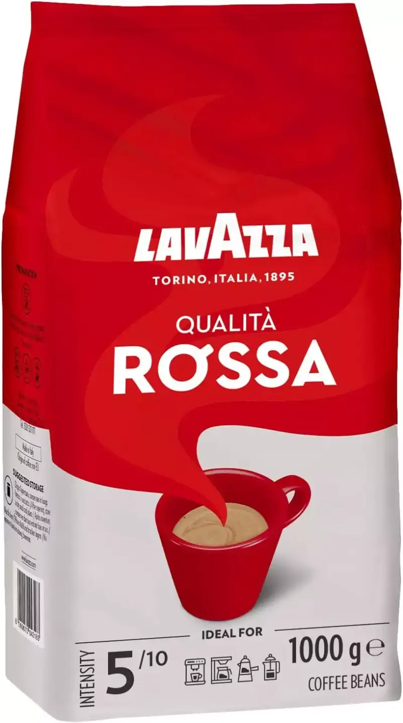 1 Kg Café en grano Lavazza Espresso Qualità Rossa 1 Kg Café en grano Lavazza Espresso Qualità Rossa