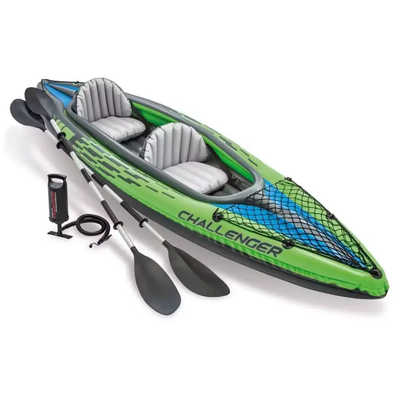 Kayak Intex Hinchable Challenger K2 con 2 remos Kayak Intex Hinchable Challenger K2 con 2 remos