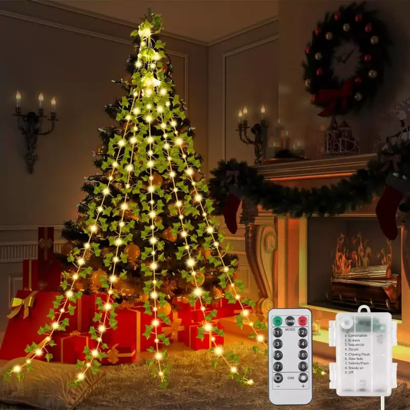 5 Cuerdas de 2M de Luces LED 5 Cuerdas de 2M de Luces LED