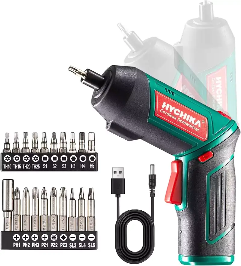 Atornillador Eléctrico HYCHIKA con 20 accesorios Atornillador Eléctrico HYCHIKA con 20 accesorios