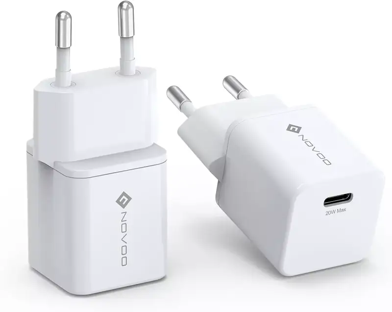 2x Cargador Tipo C 20W 2x Cargador Tipo C 20W