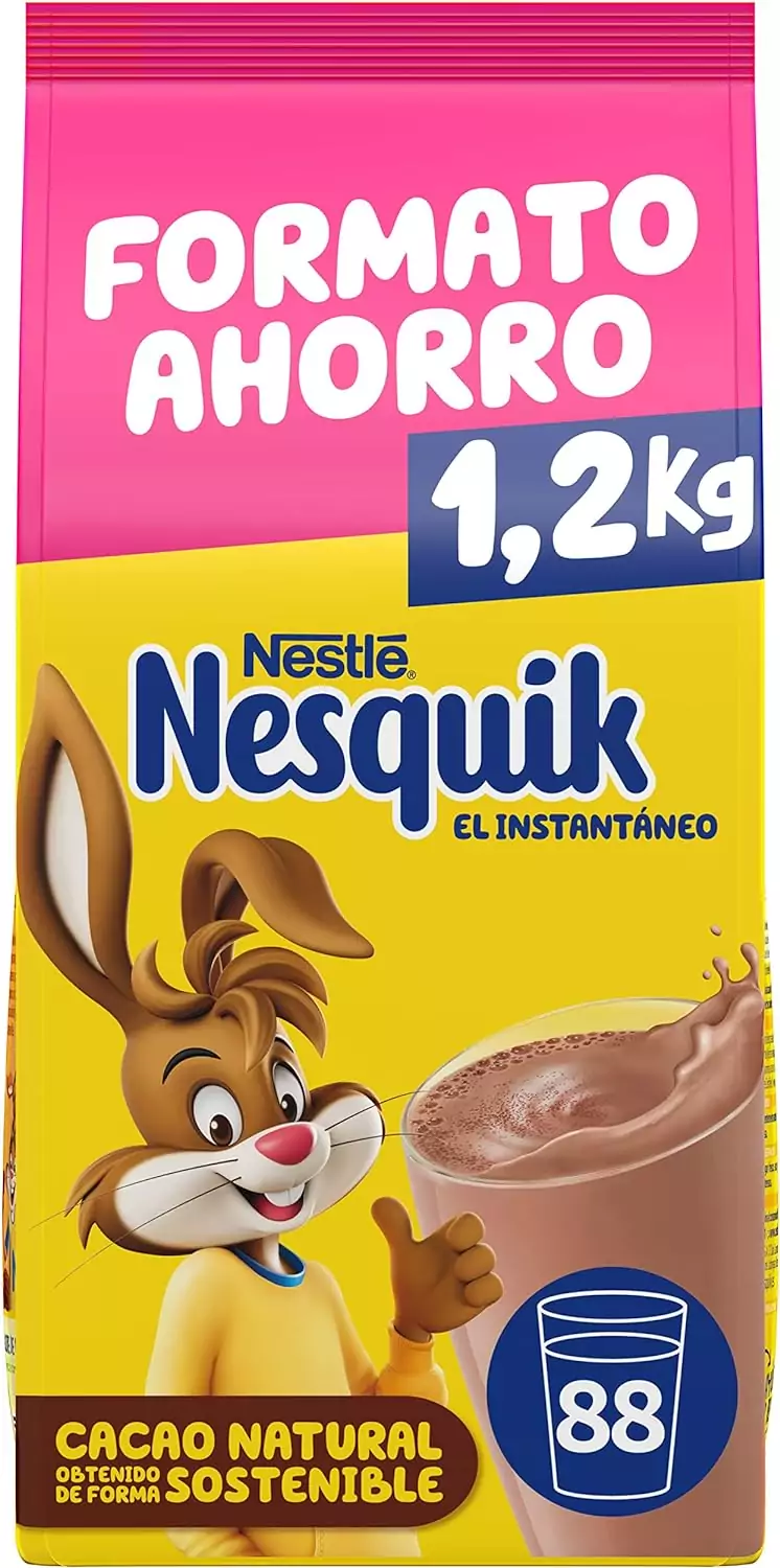 1,2kg Nesquik Nestlé Instantáneo 1,2kg Nesquik Nestlé Instantáneo