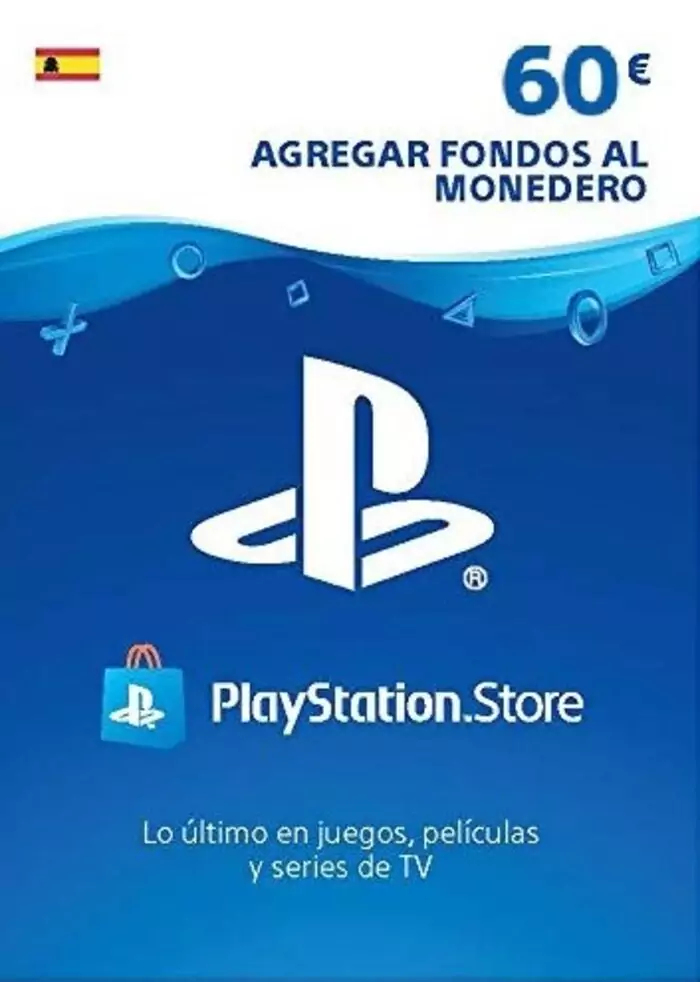 Tarjeta prepago PSN 60€ Tarjeta prepago PSN 60€