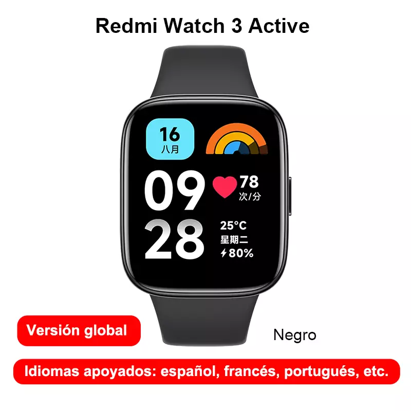 Smartwatch Redmi Watch 3 Active Smartwatch Redmi Watch 3 Active