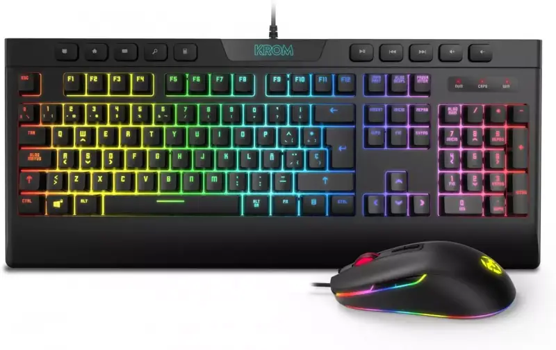 Combo Gaming Teclado + Raton Krom KALYOS Combo Gaming Teclado + Raton Krom KALYOS