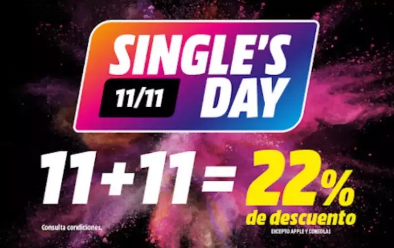 22% de descuento en TODO Mediamarkt 22% de descuento en TODO Mediamarkt