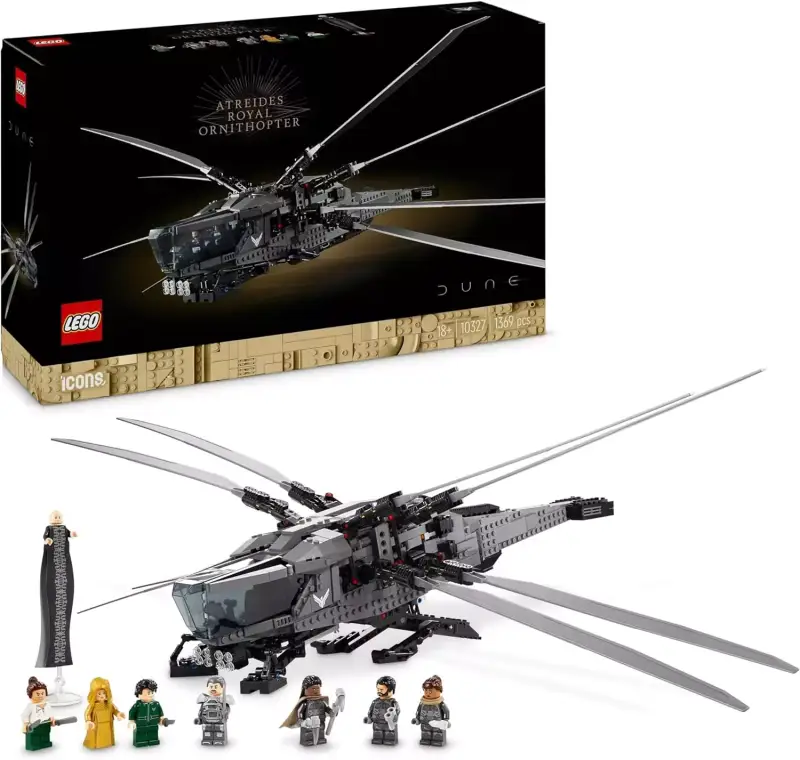 Lego Icons Dune: Atreides Royal Ornithopter Lego Icons Dune: Atreides Royal Ornithopter
