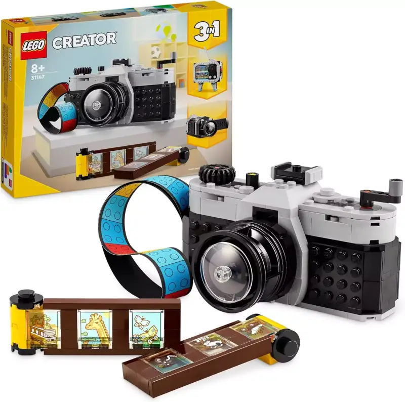 LEGO Creator 3 en 1 Cámara Retro de Juguete LEGO Creator 3 en 1 Cámara Retro de Juguete