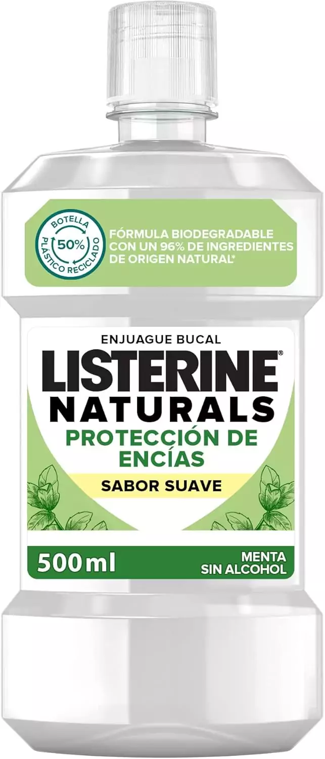 500 ml Enjuague bucal Listerine Naturals 500 ml Enjuague bucal Listerine Naturals