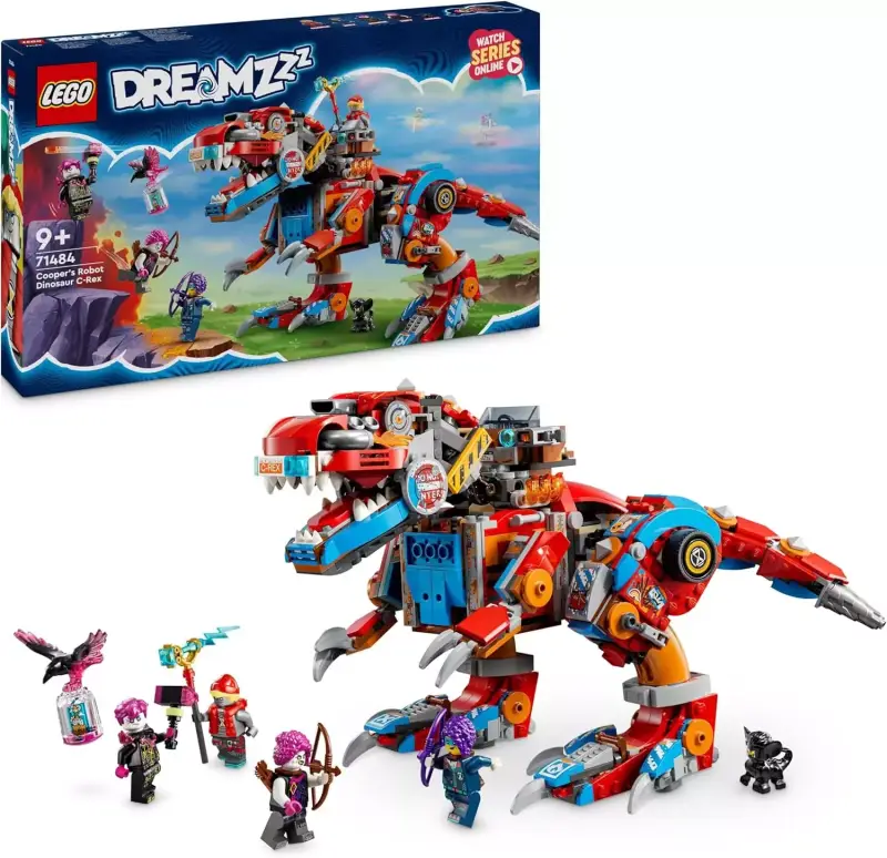 LEGO DREAMZzz 2 en 1 Dinosaurio Robot C-Rex LEGO DREAMZzz 2 en 1 Dinosaurio Robot C-Rex