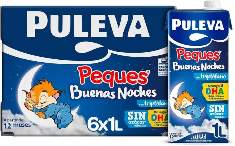 6x1L Puleva Peques Buenas Noches de 12 a 36 meses 6x1L Puleva Peques Buenas Noches de 12 a 36 meses