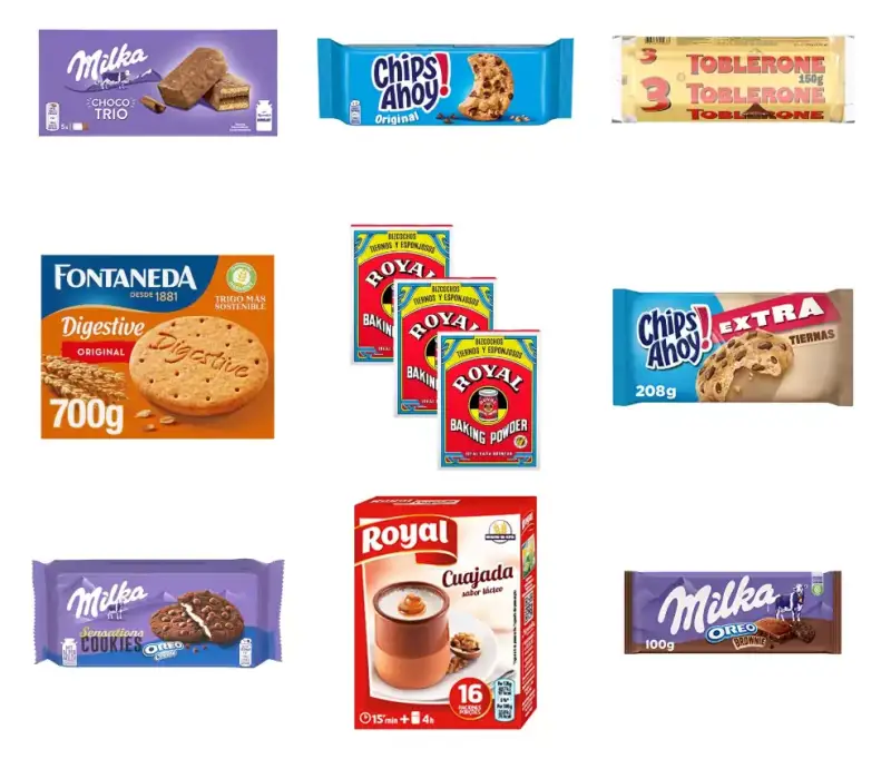 Ahorra 5€ cuando gastes 18€ (Chucherías, snacks, galletas, etc..) Ahorra 5€ cuando gastes 18€ (Chucherías, snacks, galletas, etc..)