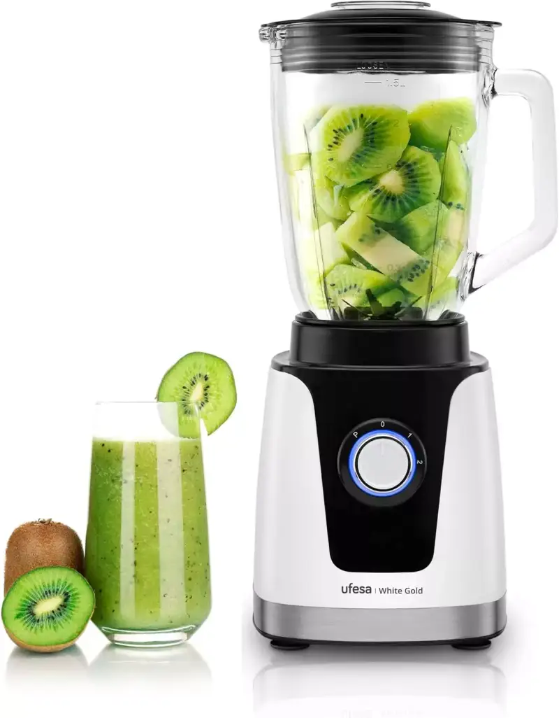 Batidora Ufesa White Gold 1500W 1.5L Batidora Ufesa White Gold 1500W 1.5L