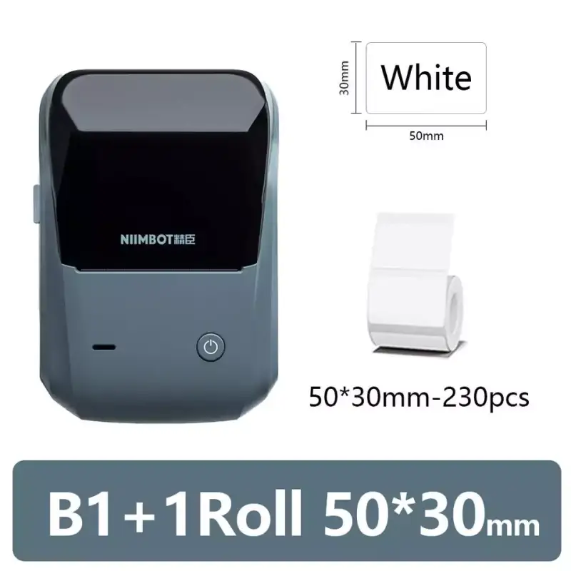 Mini impresora térmica portátil Niimbot B1 Mini impresora térmica portátil Niimbot B1