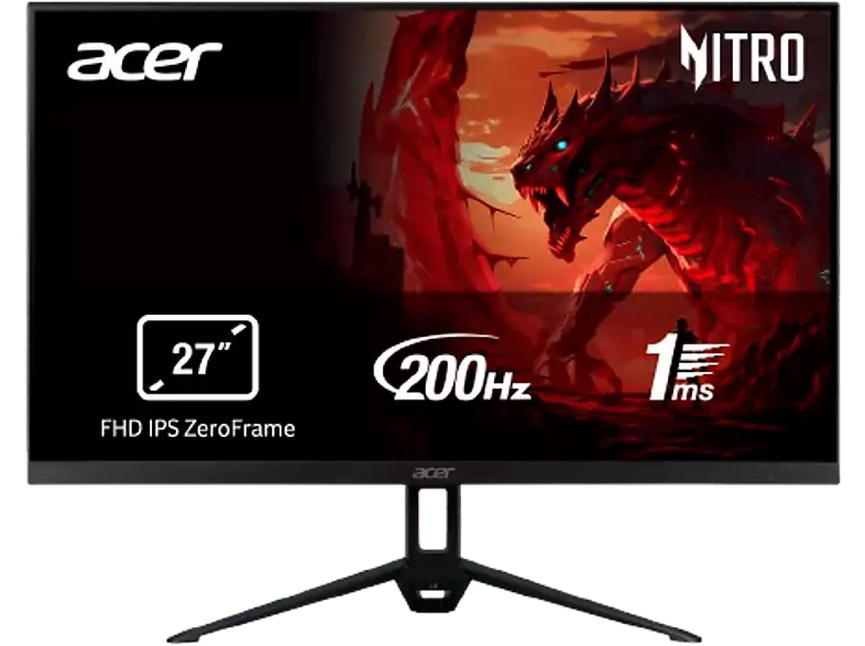 Monitor gaming Acer Nitro 27" FHD 200 Hz 1 ms Monitor gaming Acer Nitro 27" FHD 200 Hz 1 ms