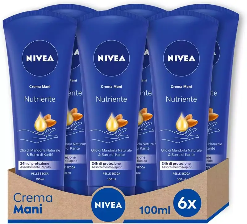 6x 100 ml Crema de manos Nivea 6x 100 ml Crema de manos Nivea