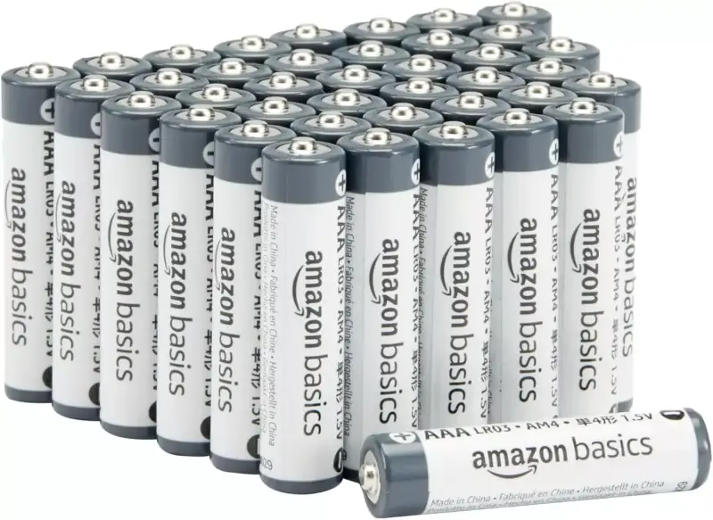 40 Pilas alcalinas AAA Industriales Amazon Basics 40 Pilas alcalinas AAA Industriales Amazon Basics