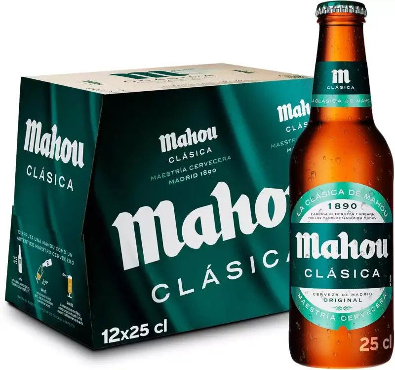 12x 25cl Cerveza Mahou Clásica 12x 25cl Cerveza Mahou Clásica