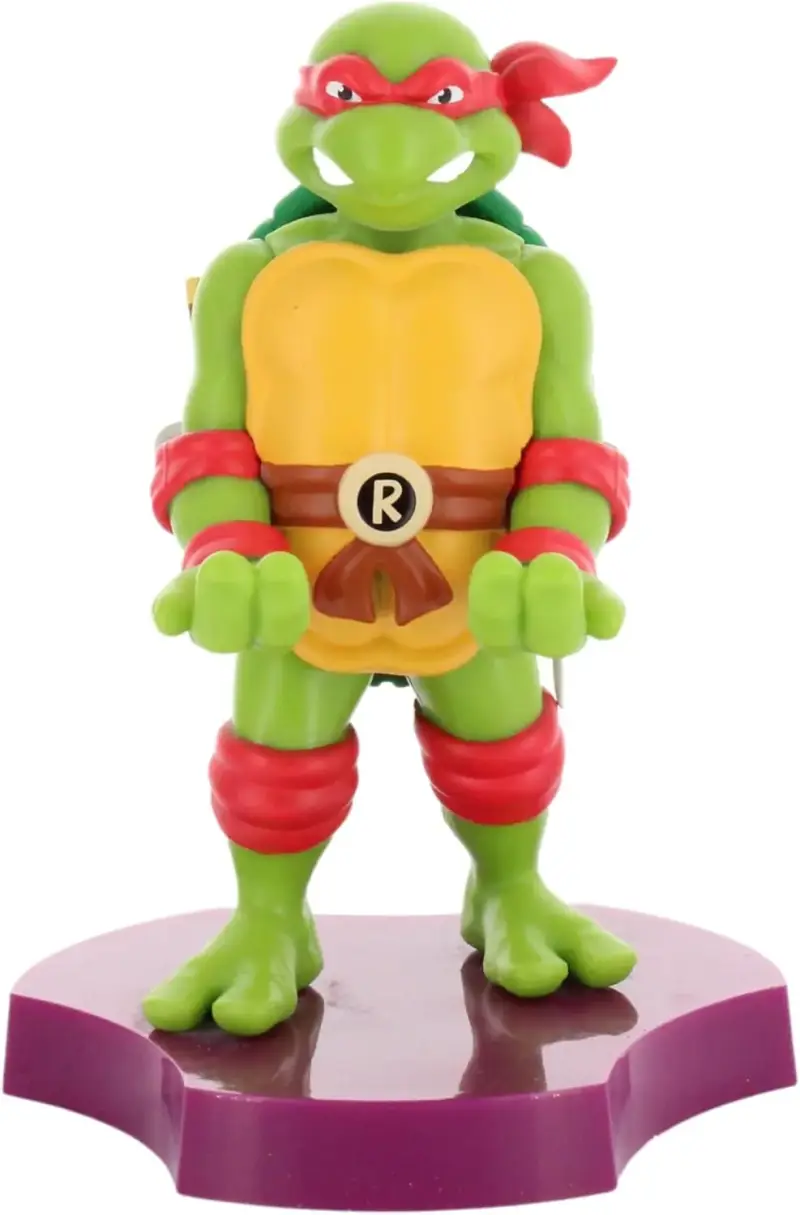 Soporte Cableguys Tortugas Ninja Raphael 10cm Soporte Cableguys Tortugas Ninja Raphael 10cm