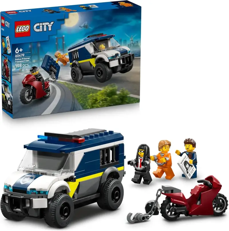 LEGO City Furgoneta de Transporte Penitenciario de Policía LEGO City Furgoneta de Transporte Penitenciario de Policía