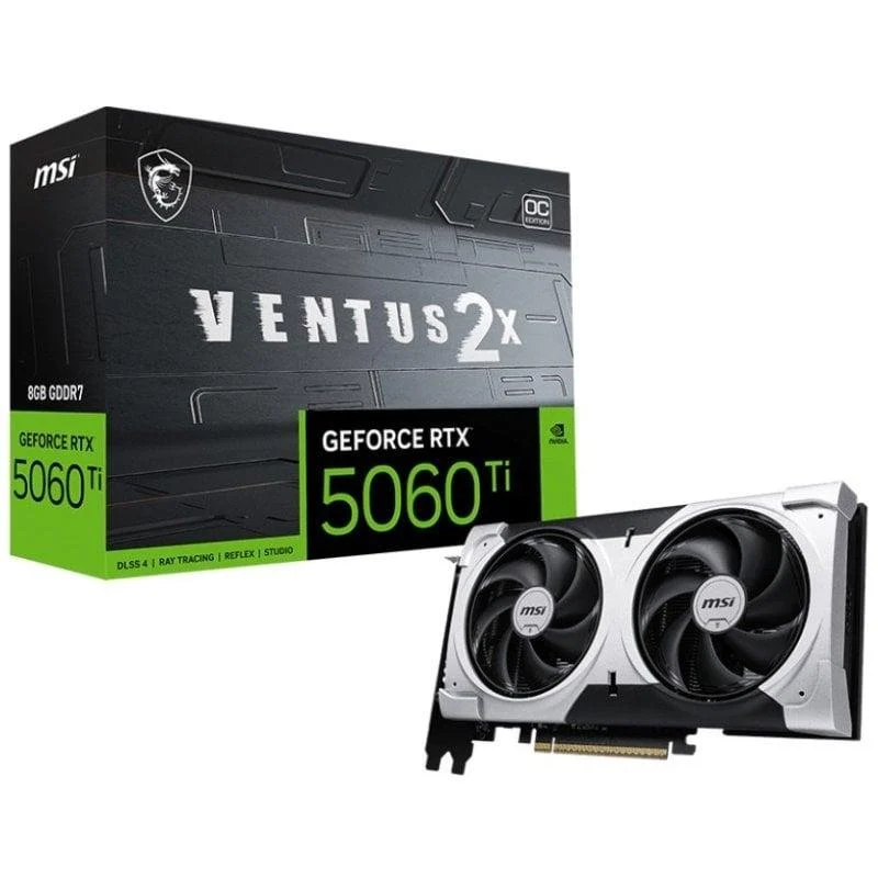 Tarjeta Gráfica MSI GeForce RTX 5060 Ti + 007 First Light + 25€ Saldo Steam Tarjeta Gráfica MSI GeForce RTX 5060 Ti + 007 First Light + 25€ Saldo Steam