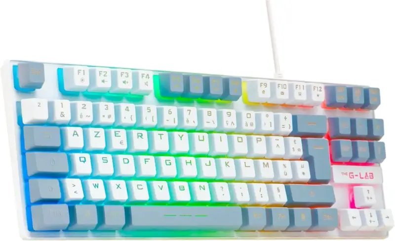 Teclado Gamer TKL The G-Lab Keyz Caesium TKL Teclado Gamer TKL The G-Lab Keyz Caesium TKL