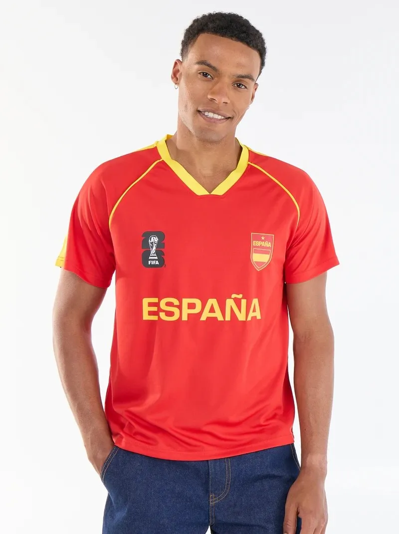 Camiseta con licencia oficial Copa Mundial FIFA 26™ España Camiseta con licencia oficial Copa Mundial FIFA 26™ España