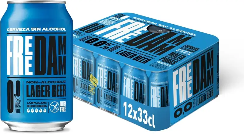 12 x 33cl Free Damm Cerveza sin Alcohol 0,0 12 x 33cl Free Damm Cerveza sin Alcohol 0,0