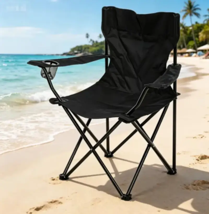 Silla Plegable Camping/Pesca con Portavasos Silla Plegable Camping/Pesca con Portavasos