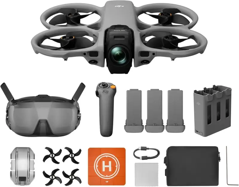 DJI Avata 360 Motion Fly More Combo con accesorios DJI Avata 360 Motion Fly More Combo con accesorios