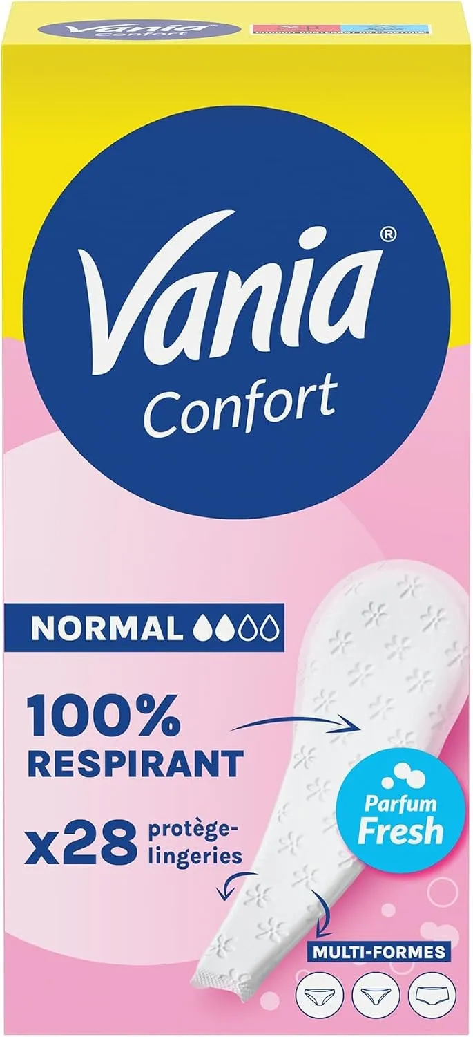 28 Salvaslips flexibles Fresh Vania confort 28 Salvaslips flexibles Fresh Vania confort