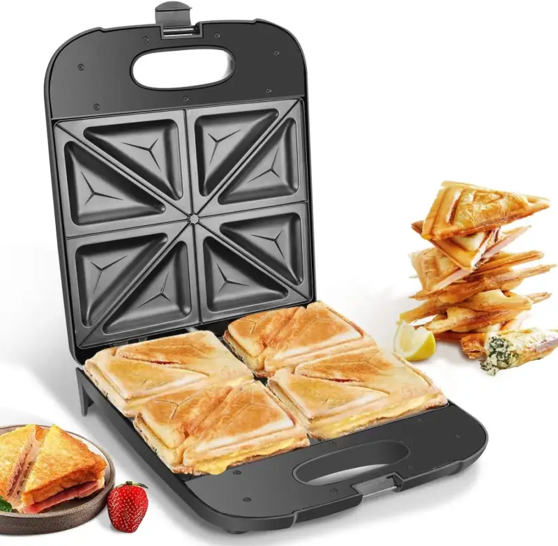Sandwichera XXL para 4 Sándwiches Sandwichera XXL para 4 Sándwiches