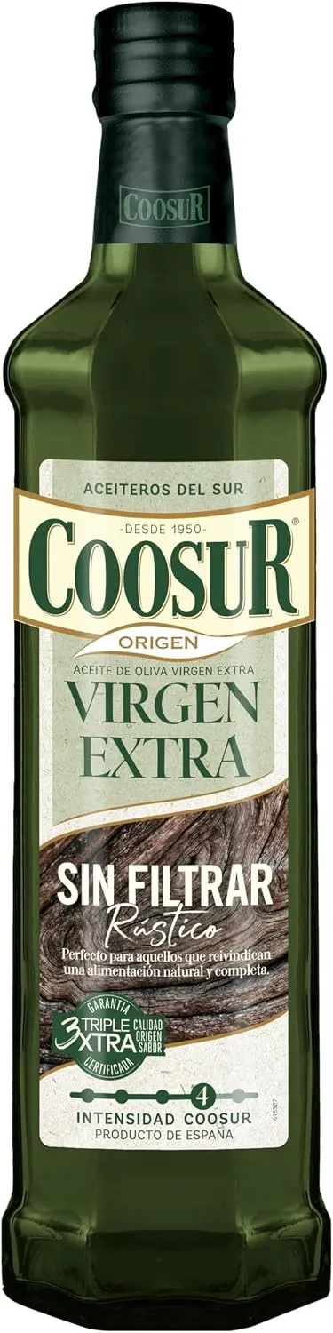 750 ml COOSUR Aceite de Oliva Virgen Extra Sin Filtrar 750 ml COOSUR Aceite de Oliva Virgen Extra Sin Filtrar